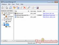 Посмотреть скриншот Password Manager XP