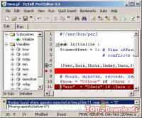 Посмотреть скриншот DzSoft Perl Editor