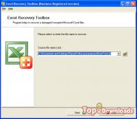 Посмотреть скриншот Excel Recovery Toolbox