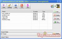Посмотреть скриншот Multimediafeed 3GP Video Converter