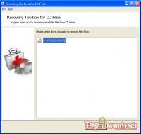 Посмотреть скриншот Recovery Toolbox for CD Free
