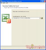 Посмотреть скриншот Recovery Toolbox for Excel