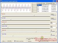 Посмотреть скриншот Two Channels Frequency Generator