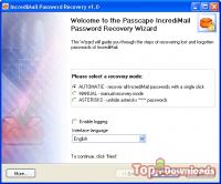 Посмотреть скриншот IncrediMail Password Recovery