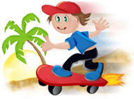 Посмотреть скриншот Космический скейтборд