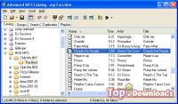 Посмотреть скриншот Advanced MP3 Catalog Pro