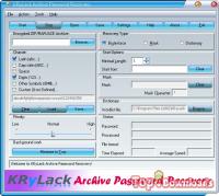 ���������� �������� KRyLack Password Recovery