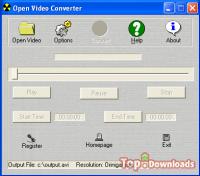 Посмотреть скриншот Open Video Converter