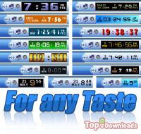 Посмотреть скриншот Desktop Tray Clock