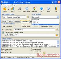 Посмотреть скриншот Advanced PDF Password Recovery