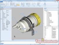 Посмотреть скриншот 2D Viewer & Editor: DWG DXF PLT TIFF CGM