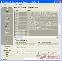 Посмотреть скриншот Proactive System Password Recovery